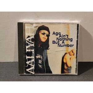 Aaliyah – Age Ain't Nothing But A Number CD 1994 R&B Jive Blackground